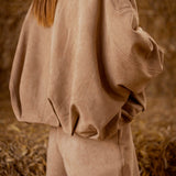 AGATHA BEIGE SUEDE JACKET
