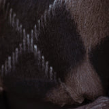 STAY COSY TAUPE ARGYLE SWEATER