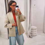 THALINA BEIGE BLAZER