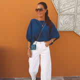 SALOU BLUE BLOUSE