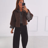 CARLOTTA BROWN JACKET