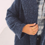 CEDAR DARK BLUE COAT
