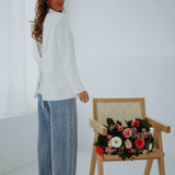 SOPHIE WHITE LACE BLAZER