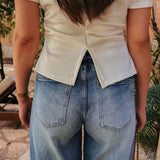 DOLORES WHITE T-SHIRT