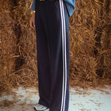MARJORIE DARK BLUE STRIPED PANTS