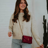 NORI BEIGE BUTTON CARDIGAN