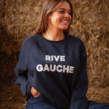 RIVE GAUCHE DARK BLUE LONGSLEEVE SHIRT