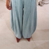 LIGHT BLUE BALLOON JEANS 6110
