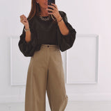 JASMINE KHAKI BLOUSE