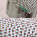 CHARLOTTE MINT GREEN CHECKERED BLAZER