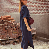 LAUREL DARK BLUE DRESS