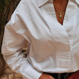 SUNNY MOOD WHITE BLOUSE