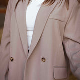 DELMA LONG TAUPE BLAZER