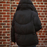 VANESSA BLACK PUFFER JACKET