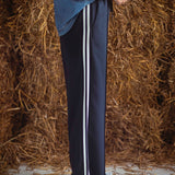 MARJORIE DARK BLUE STRIPED PANTS