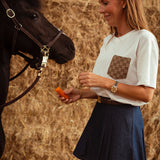 DALLAS WHITE POCKET T-SHIRT