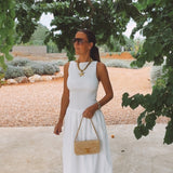NARANJA WHITE DRESS