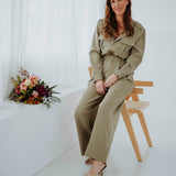 JODIE KHAKI JUMPSUIT