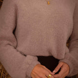 KEELY TAUPE PULLOVER