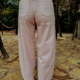 LIGHT PINK BALLOON JEANS 9111-9