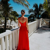 MAR DE LUNA ORANGE DRESS