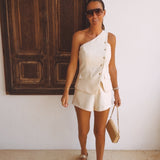 CARMEN ECRU TWO-PIECE SET