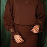 NOCTIVALE BROWN SWEATER