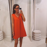 MARISSA RED LACE DRESS