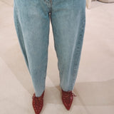 BLUE BARREL JEANS H002