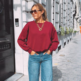 XANTHE BORDEAUX MUSTHAVE SWEATER