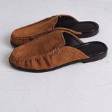 CAMEL SUEDE LOAFERS