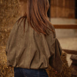 BELLAMY KHAKI SUEDE JACKET