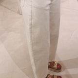 ECRU BALLOON JEANS 6116-5
