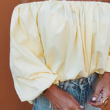 SANLUCAR YELLOW BLOUSE