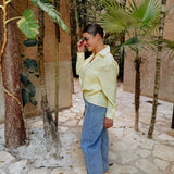 CARINO YELLOW BLOUSE