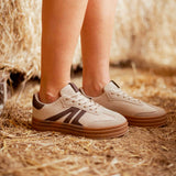SILVERADO BEIGE RIBBED SNEAKERS