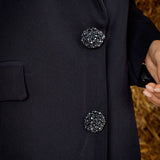 MICHELLE DARK BLUE BLAZER