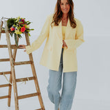 ALISSA BUTTER YELLOW BLAZER