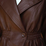 STORMY BROWN LEATHER JACKET