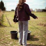 BANDIT BURGUNDY LEATHER JACKET