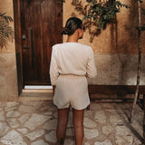 MERIDA BEIGE PLAYSUIT