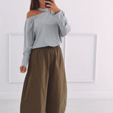 SIENNA KHAKI BALLOON PANTS