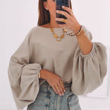 TRINLEY BEIGE SWEATER