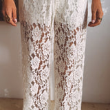 ES VEDRA ECRU LACE PANTS