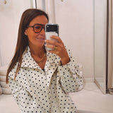 PRE-ORDER DEMI ECRU POLKADOTS JACKET