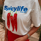 SPICY LIFE WHITE T-SHIRT