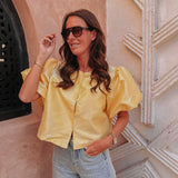 HABIBA YELLOW MUSTHAVE BLOUSE