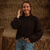 EILEEN BROWN KNITTED SWEATER