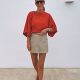 CANDELA RED T-SHIRT