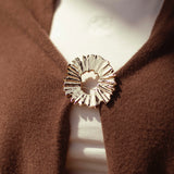 ROSWELL BROWN FRINGE PONCHO